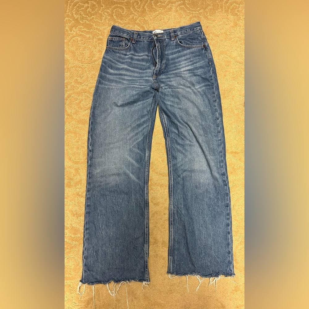 Zara straight leg jeans